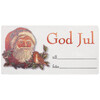 Presentetikett Julmotiv